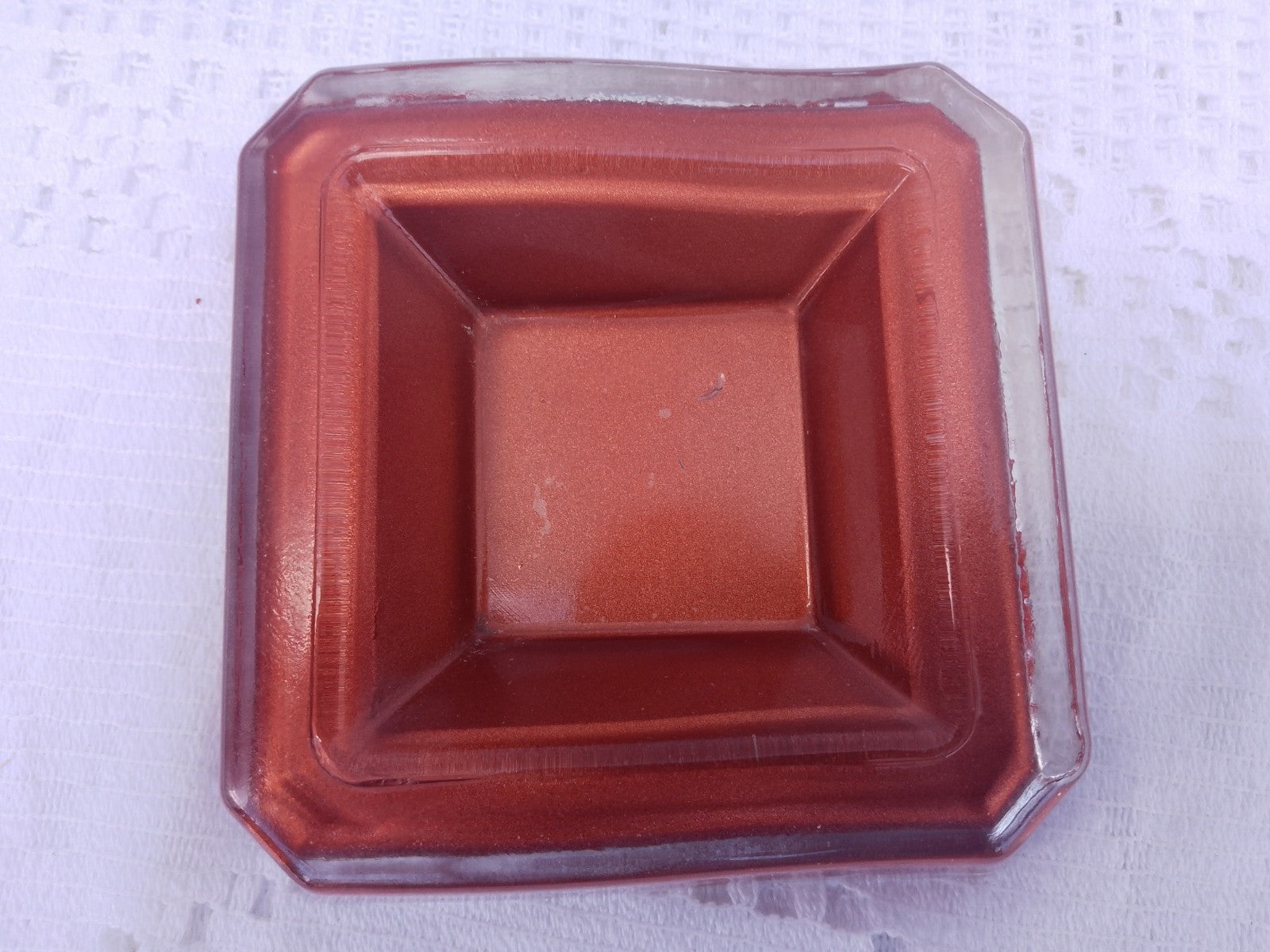 Vintage French COINTREAU Glass orange advertising ashtray Bar Pub Man Cave