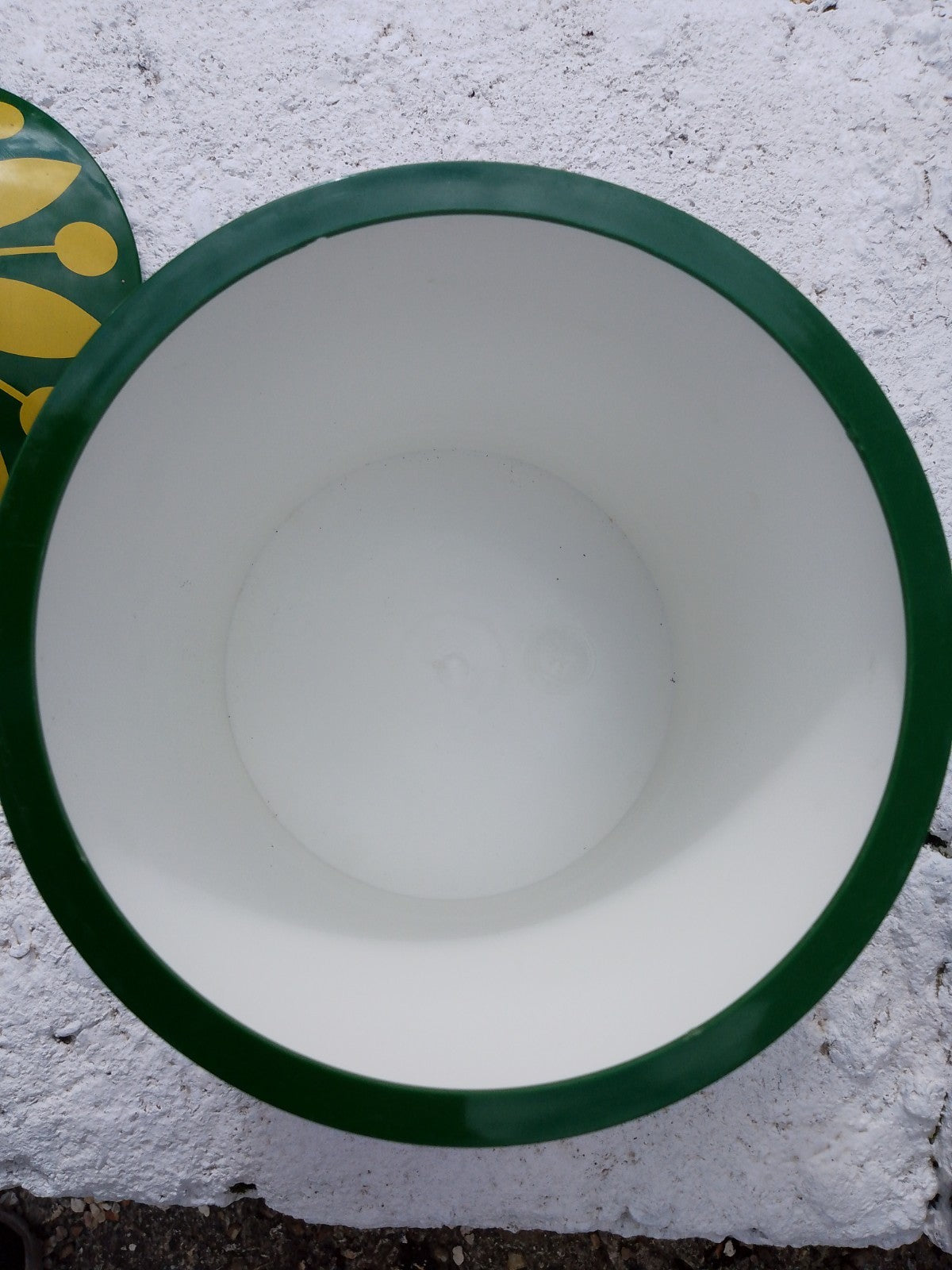 Vintage French AVEZE  Auvergne Gentiane Liqueur Plastic Ice Bucket 1960's RETRO