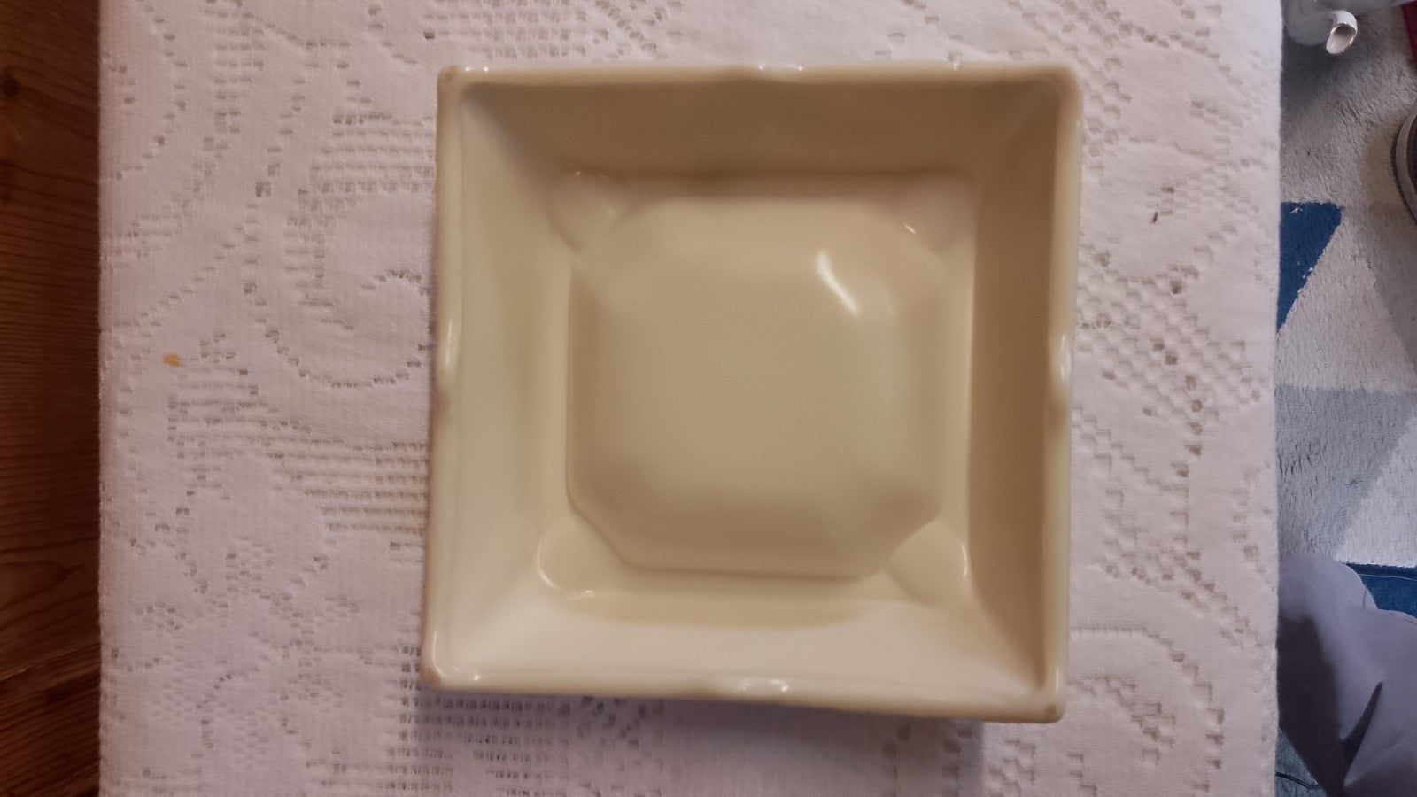 French Vintage Noilly Prat Dry Rouge Ivorex LARGE  Ashtray Man Cave