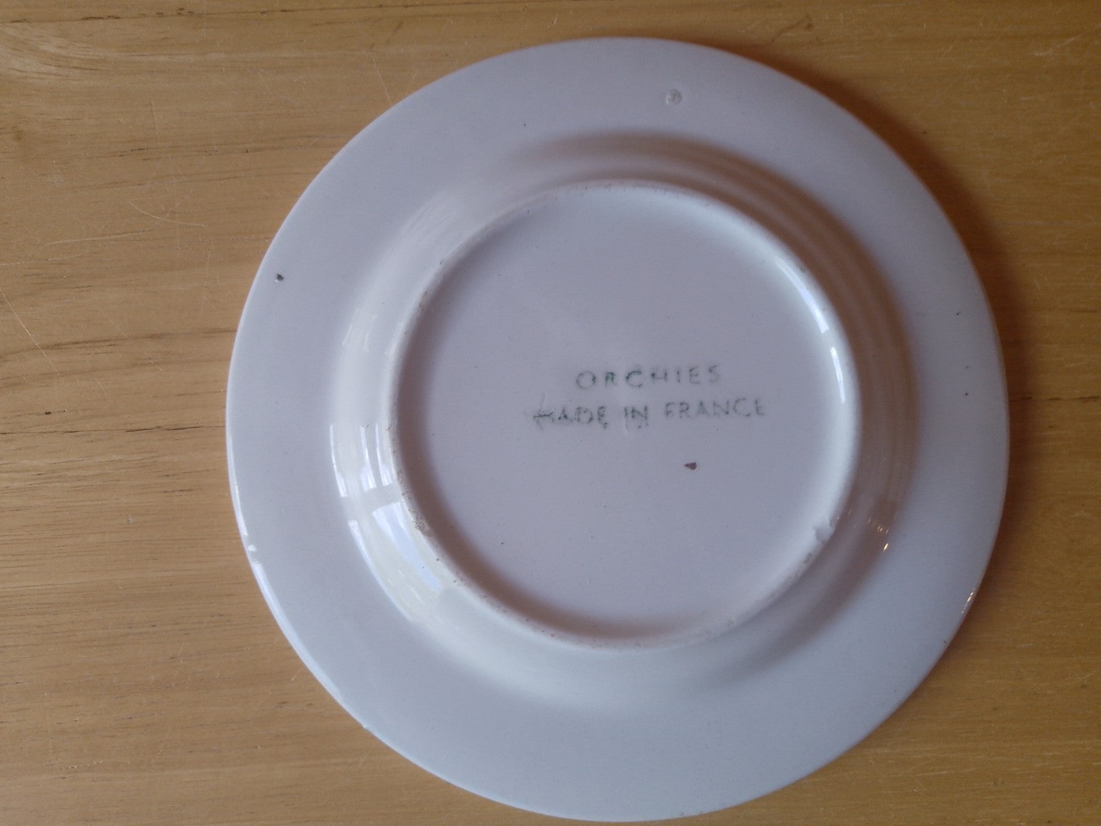 VINTAGE French Noilly Doux Noilly Dry mint Green Ashtray Orchies Made in France