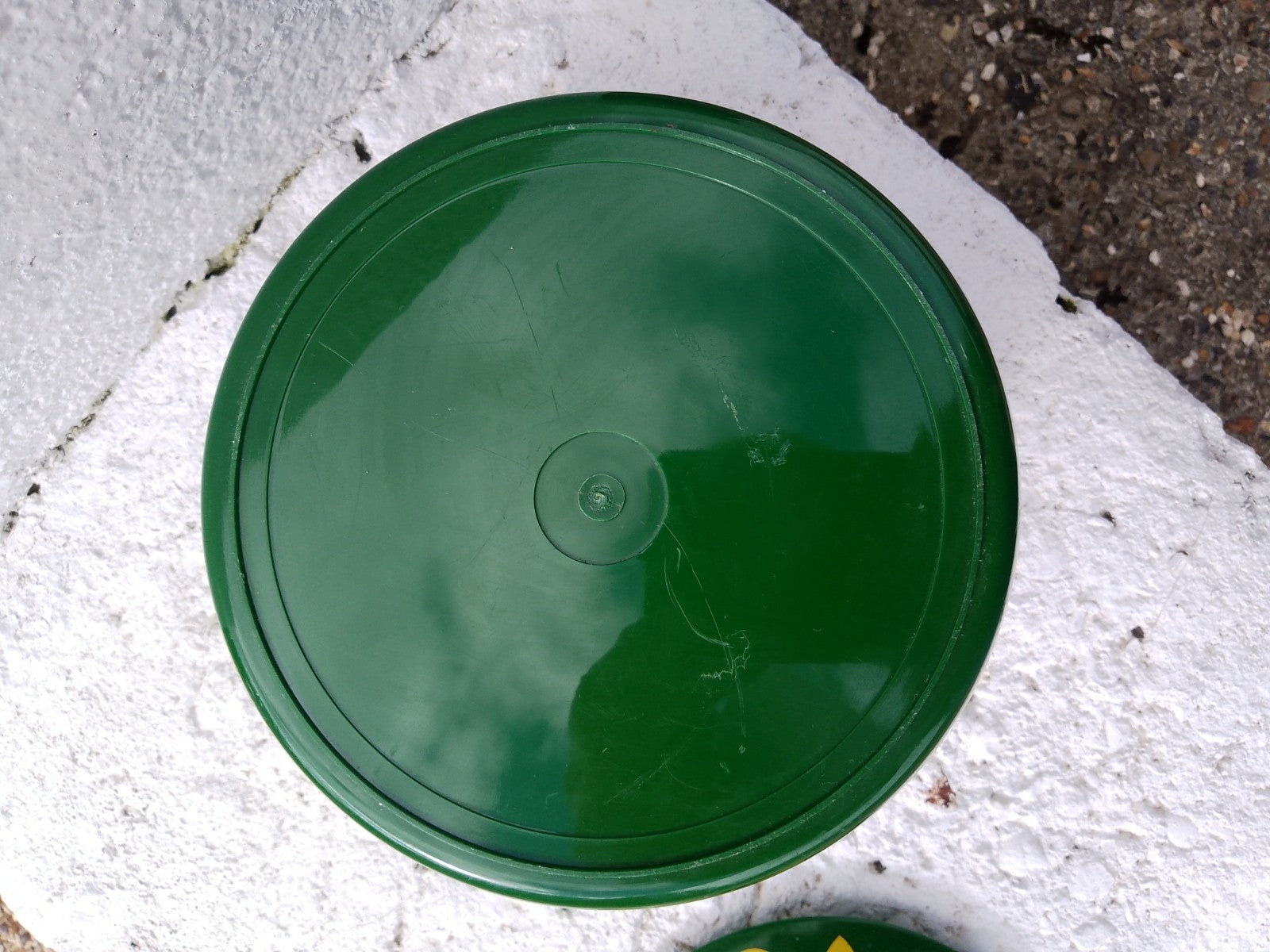 Vintage French AVEZE  Auvergne Gentiane Liqueur Plastic Ice Bucket 1960's RETRO